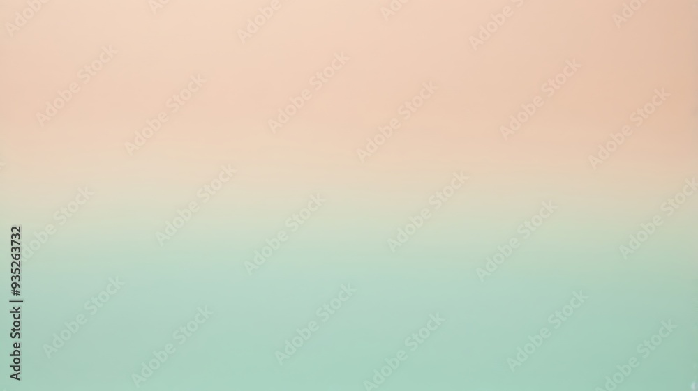 Peach and Mint Gradient Background Peach and Mint Gradient Background