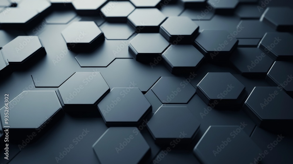 Abstract Hexagon Pattern. Abstract Hexagon Pattern.