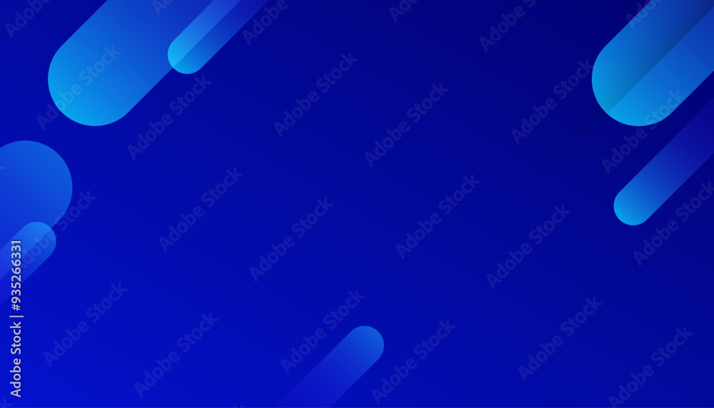 blue background with waves. Vector illustration