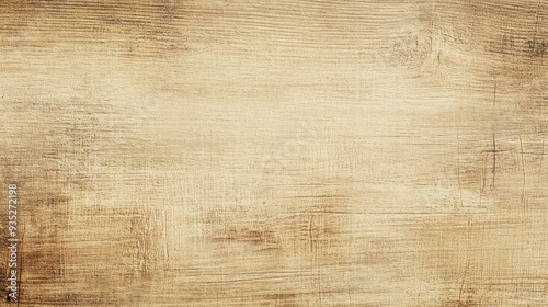 A textured wooden surface with a natural, rustic appearance.