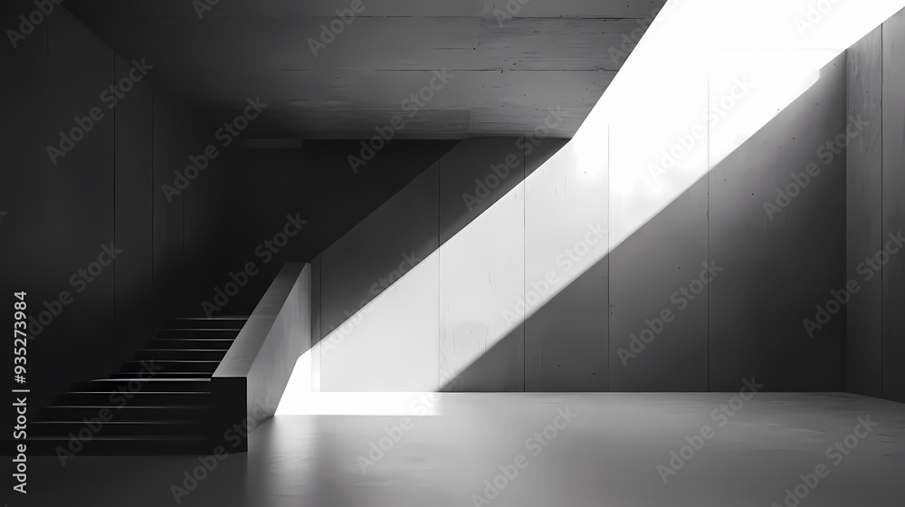 Obraz premium Minimalist architectural design