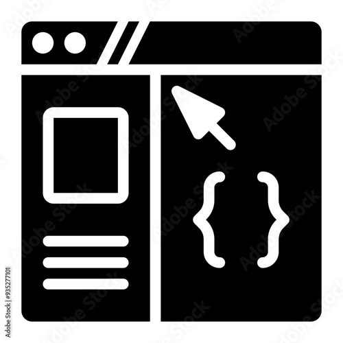 inspect element, website, web, css, front end, page source, inspect solid or glyph icon