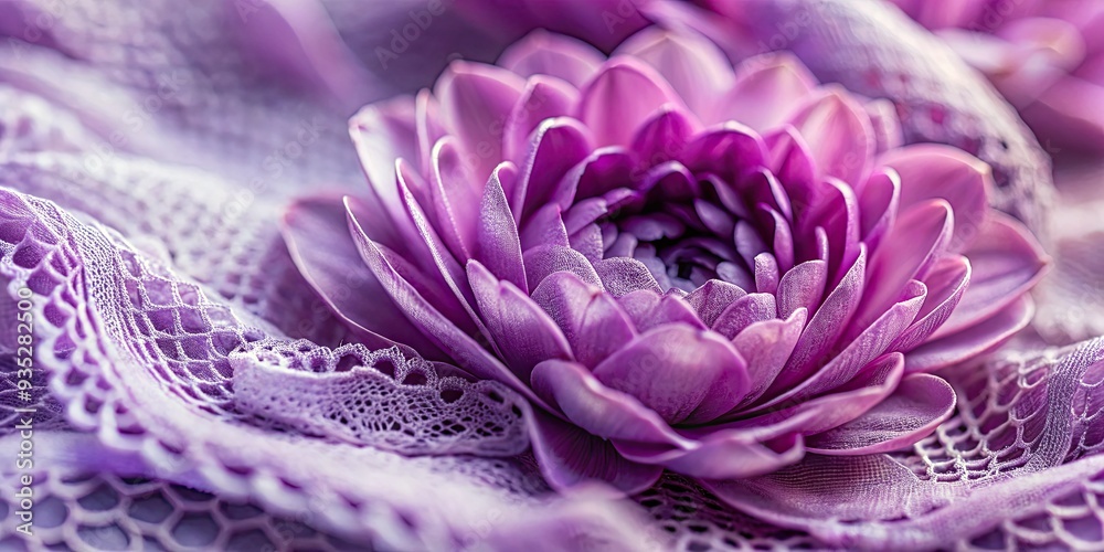 Delicate Byzantine Purple petals unfurling, with subtle, lacy textures and soft, romantic focus, capturing the essence of fragility and beauty in a macro shot. Delicate Byzantine Purple petals unfurling, with subtle, lacy textures and soft, romantic focus, capturing the essence of fragility and beauty in a macro shot.