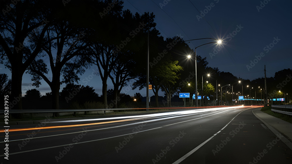 Light Streaks from Moving Vehicles Capture light streaks from moving vehicles in a nighttime scene using long exposure Light Streaks from Moving Vehicles Capture light streaks from moving vehicles in a nighttime scene using long exposure