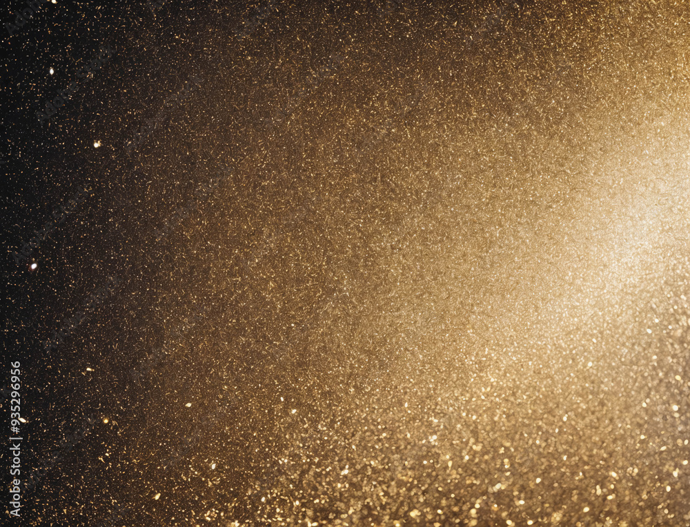 A gold and black background with a lot of glitter A gold and black background with a lot of glitter