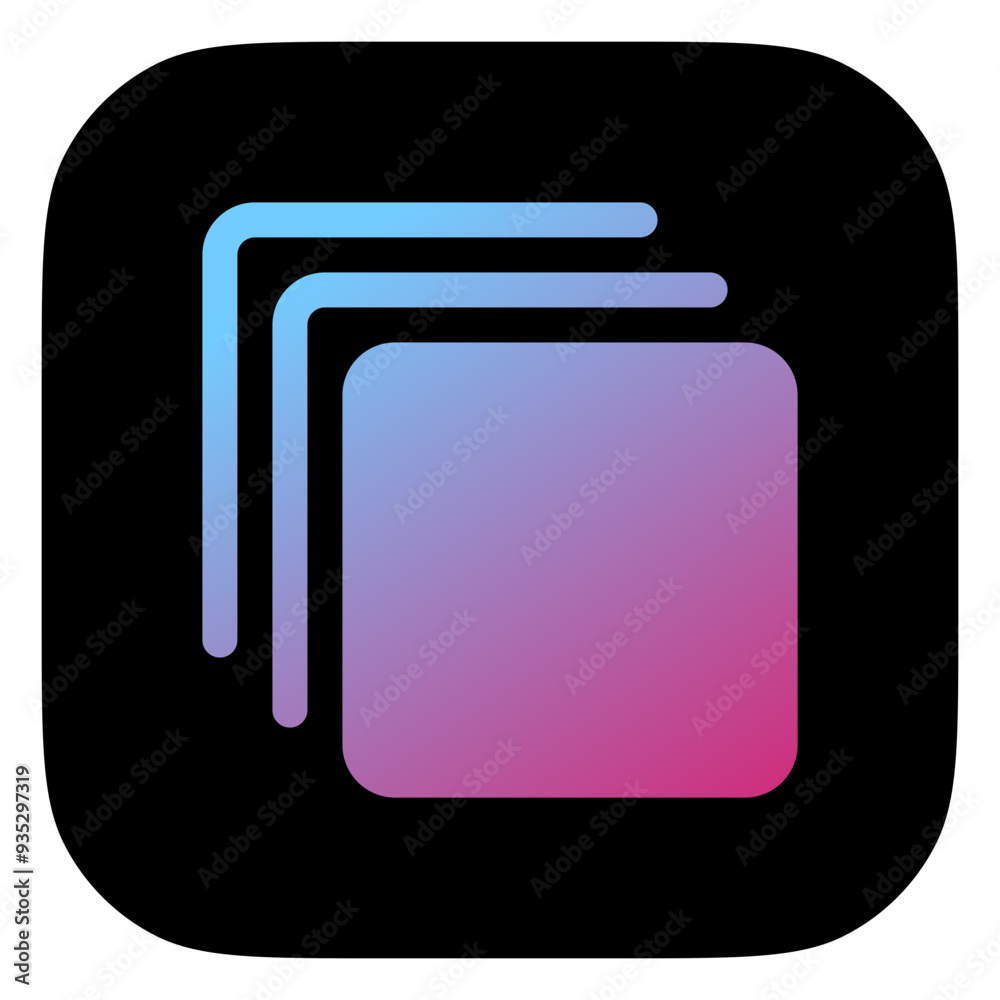Editable layer stack vector icon. Part of a big icon set family. Perfect for web and app interfaces, presentations, infographics, etc Editable layer stack vector icon. Part of a big icon set family. Perfect for web and app interfaces, presentations, infographics, etc
