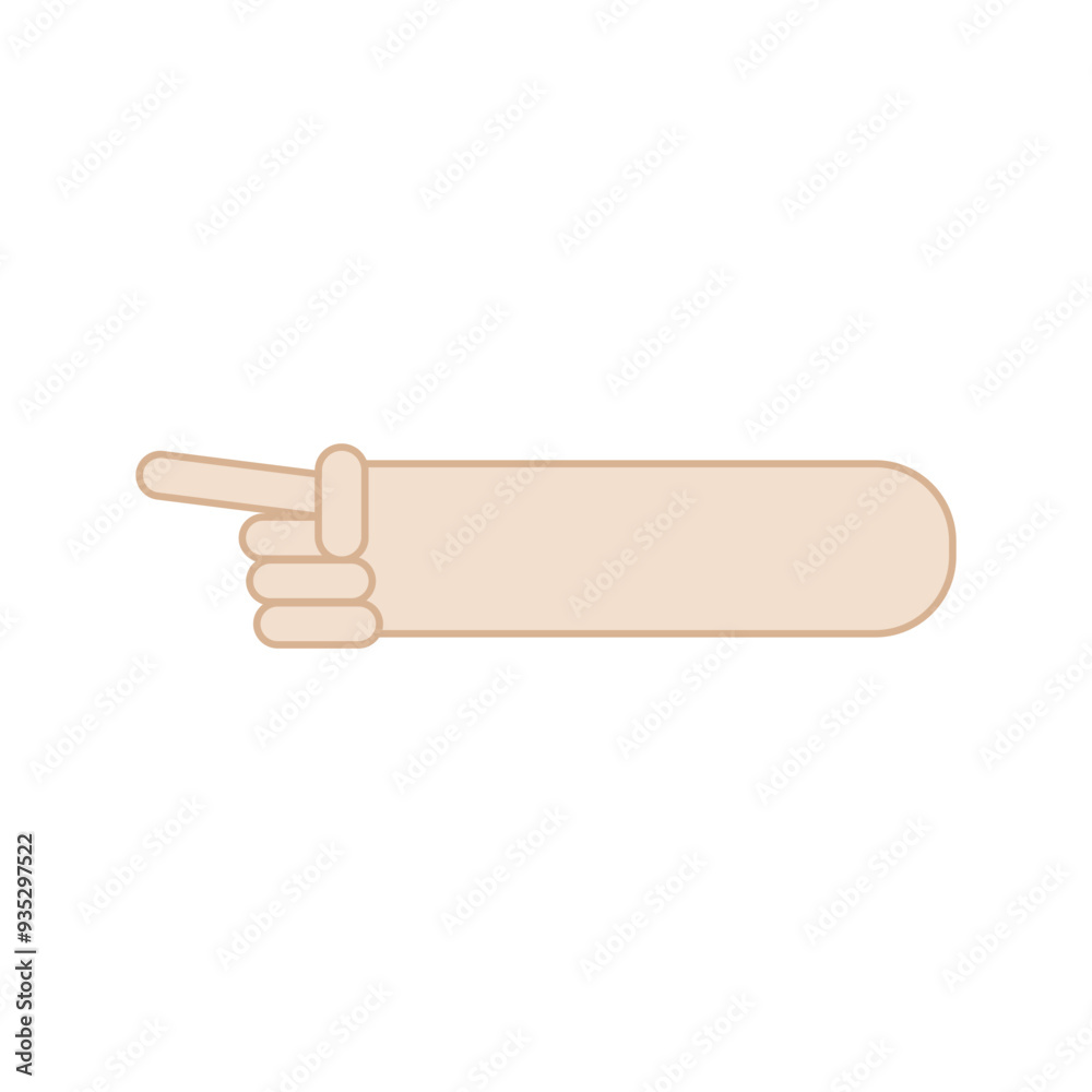 Hand Sign Illustration Hand Sign Illustration
