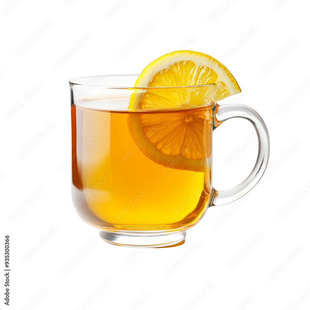 Cup of Tea with Lemon Slice