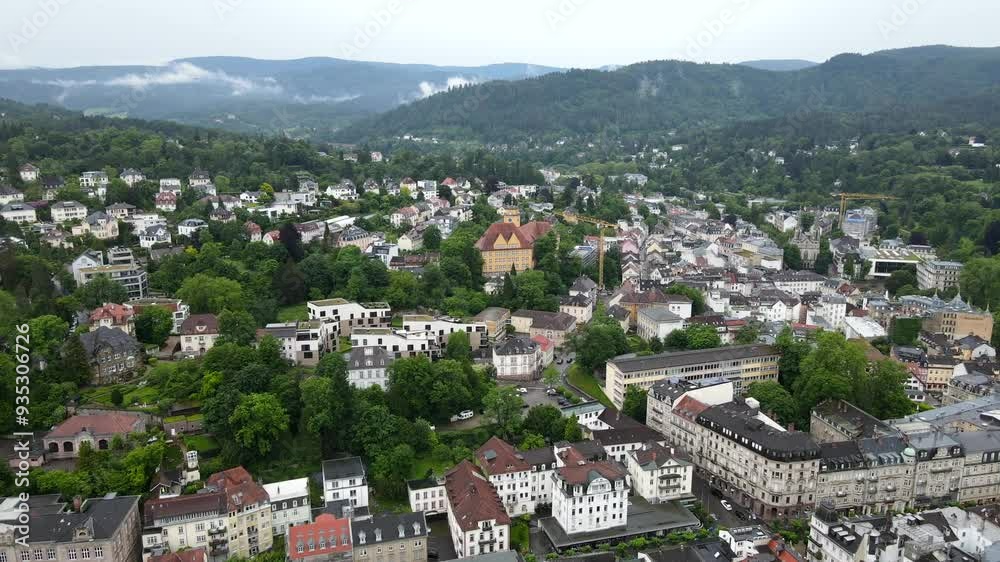 Baden-Baden Germany - A city of historical aristocratic culture and art Baden-Baden Germany - A city of historical aristocratic culture and art