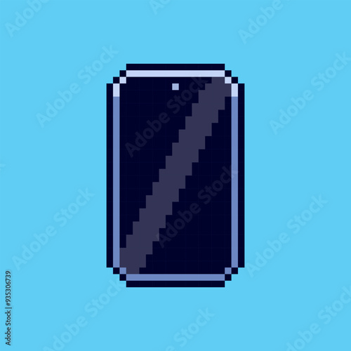 Pixel art smartphone game asset design