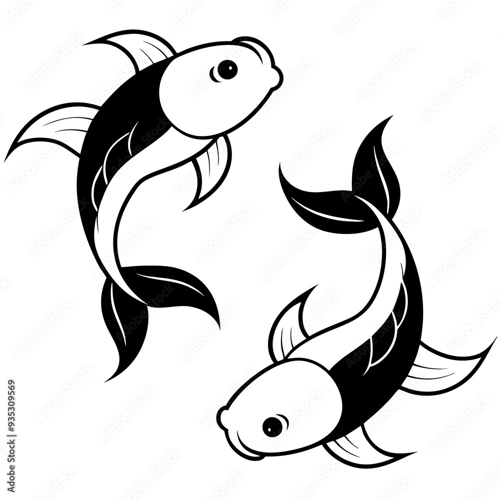 fish vector Silhouette svg fish vector Silhouette svg
