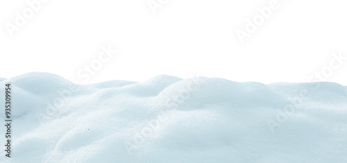  large beautiful snowdrift cutout