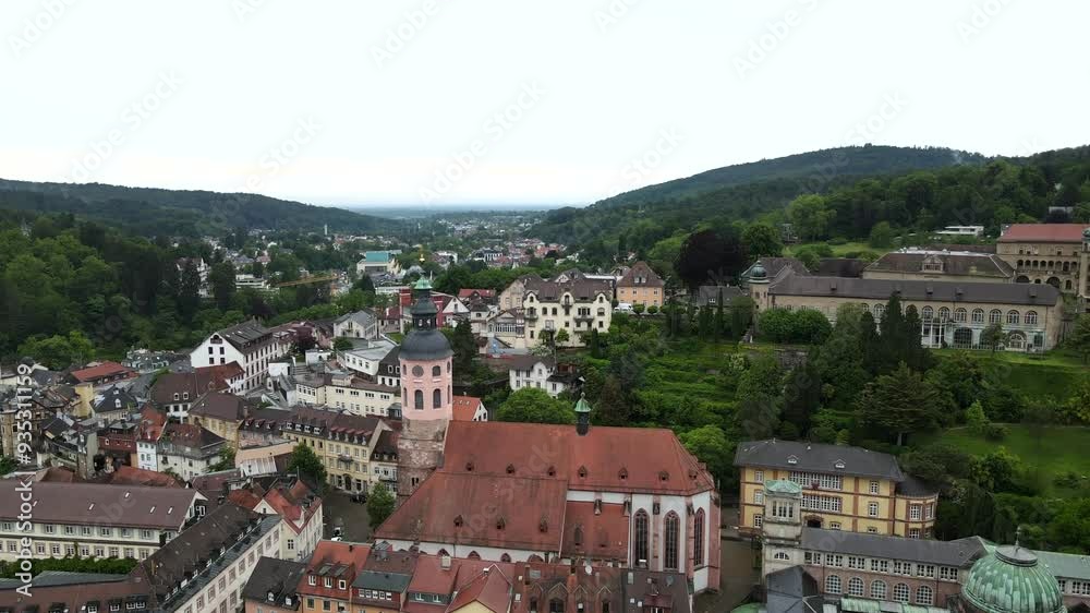 Baden-Baden Germany - A city of historical aristocratic culture and art Baden-Baden Germany - A city of historical aristocratic culture and art