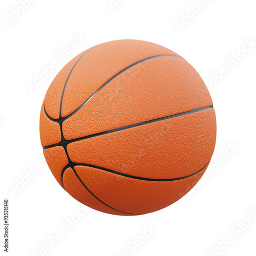 3D Realistic Basketball Model for Sports