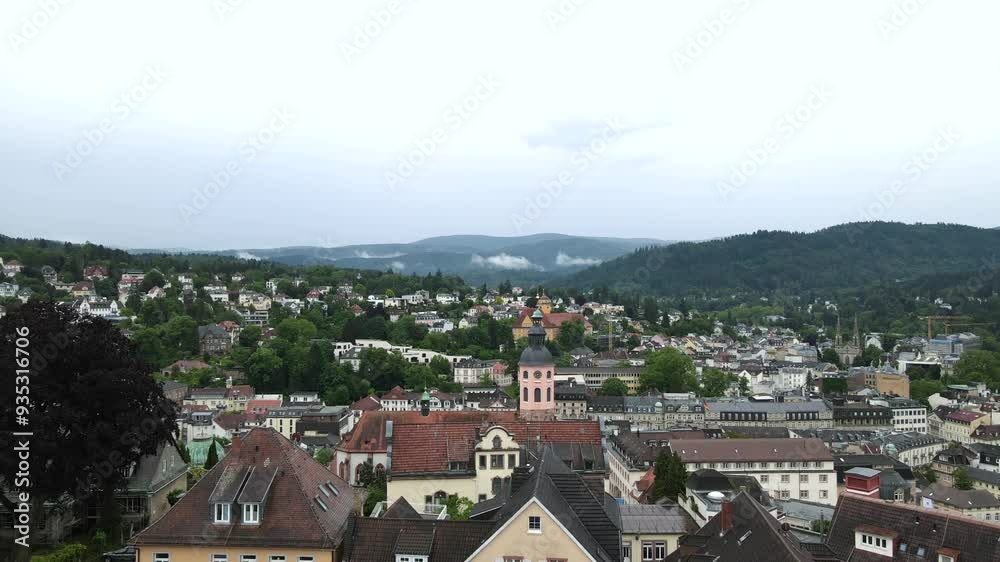 Baden-Baden Germany - A city of historical aristocratic culture and art Baden-Baden Germany - A city of historical aristocratic culture and art