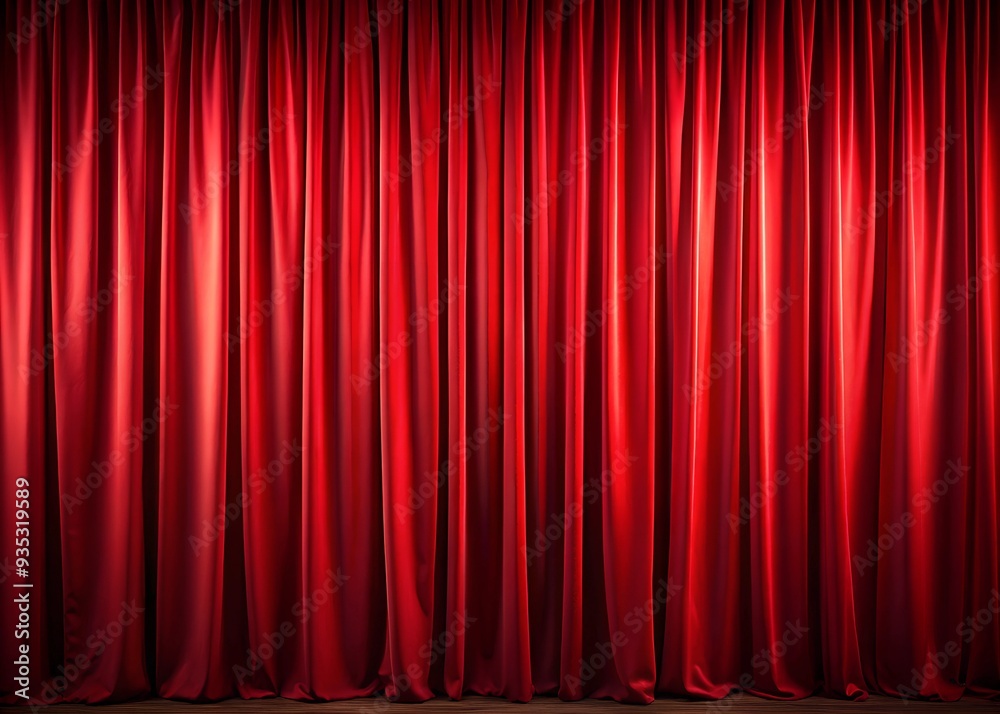 Red curtain textured cloth background Red curtain textured cloth background