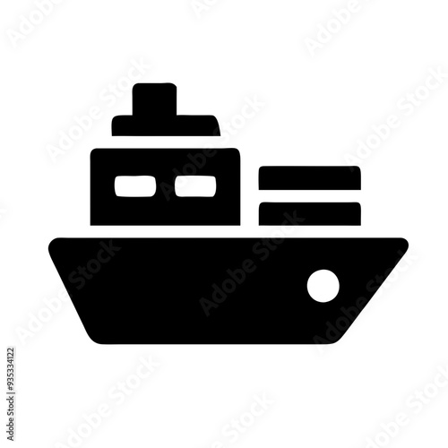 cargo ship icon