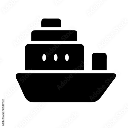 cargo ship icon