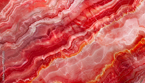 Red marble background