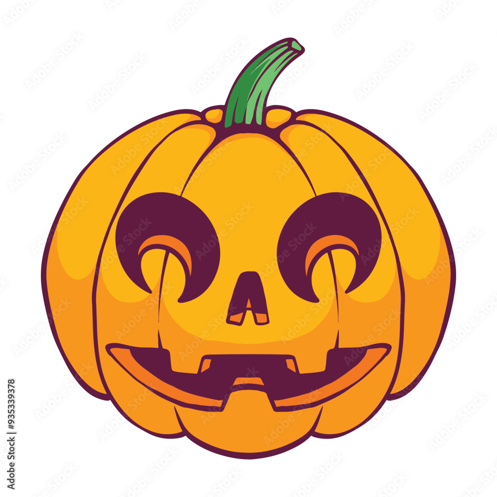 Halloween pumpkin vector clipart Cartoon Halloween pumpkin vector clipart Cartoon