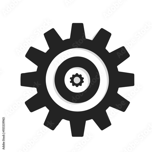 gear icon vector illustration, mechanical, mechanic part, mechanical part, machine, design vector digital illustration