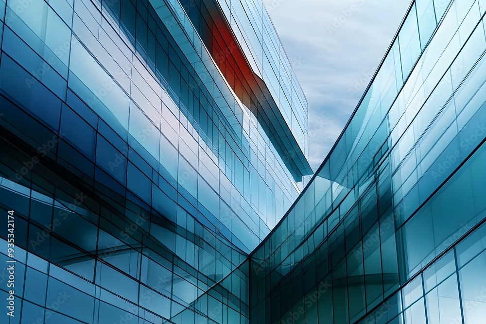 Obraz premium Abstract modern architecture