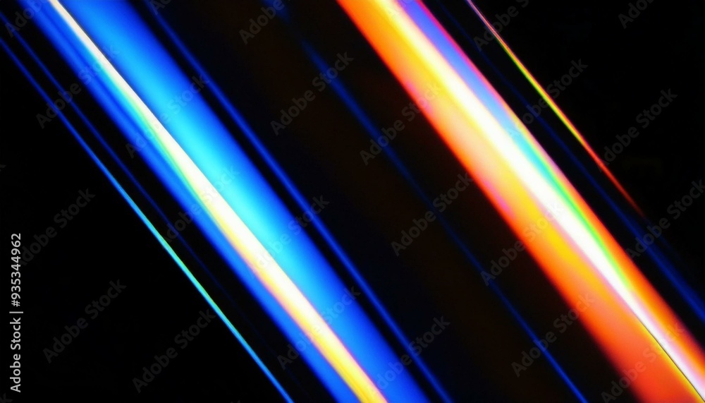 Chromatic color on black background Chromatic color on black background