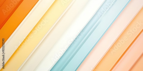 Hue stripes in symmetrical gradients  modern abstract illustration  creating a balanced flow with depth and bold contrast.