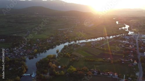 view from the top of the hill