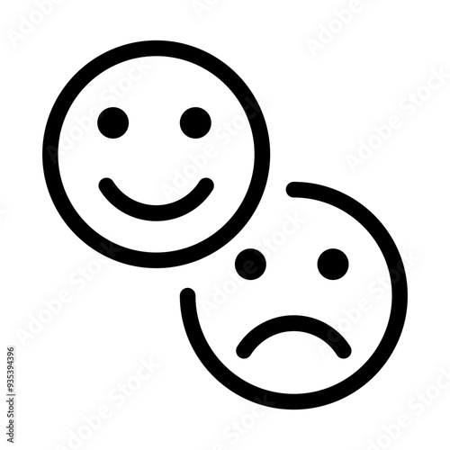 emotion line icon