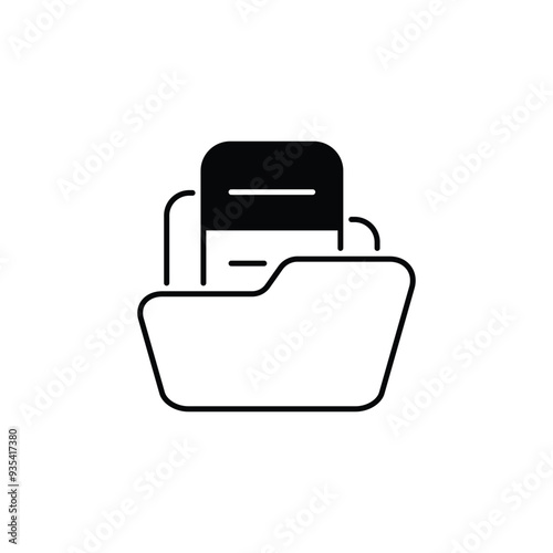 File icon design with white background stock illustration