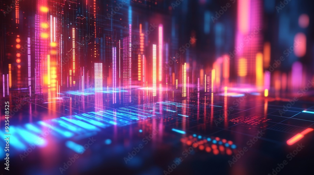 Digital Cityscape. Digital Cityscape.