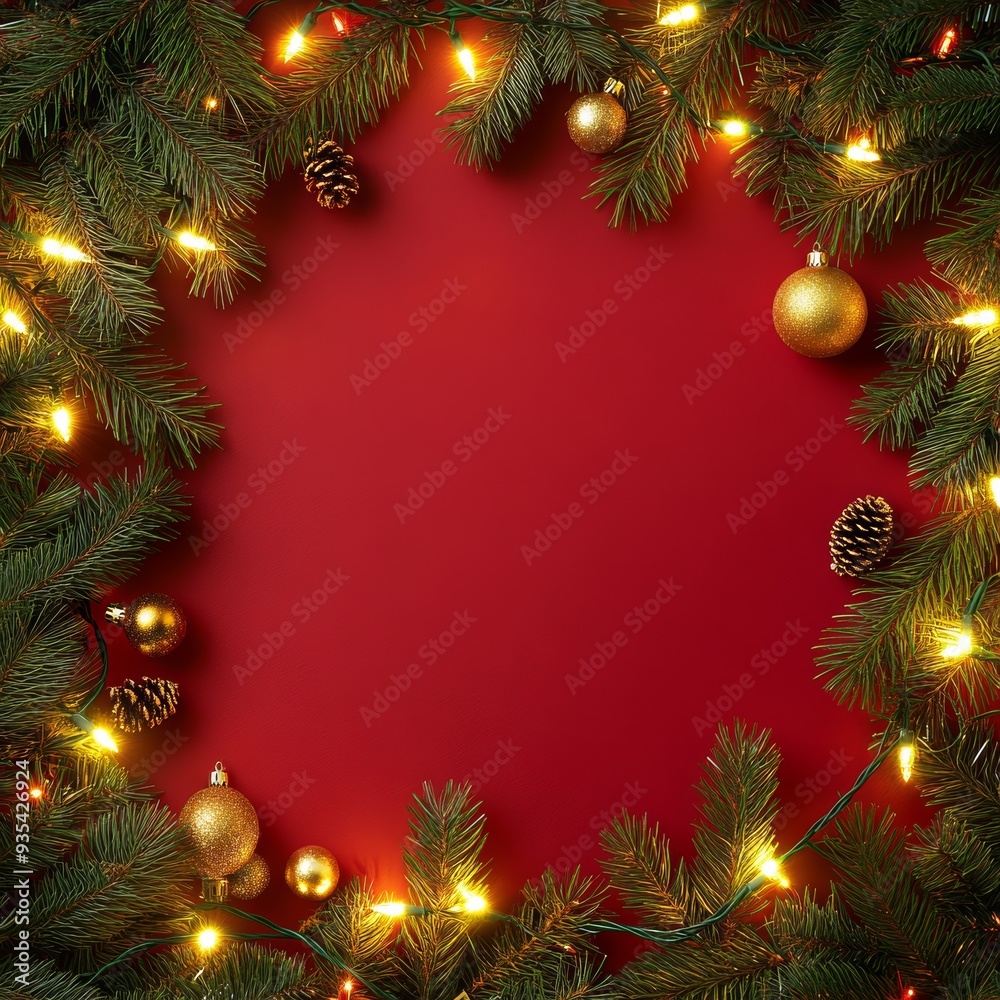 Christmas background, candles and Christmas trees on snow covered ground. Christmas background, candles and Christmas trees on snow covered ground.