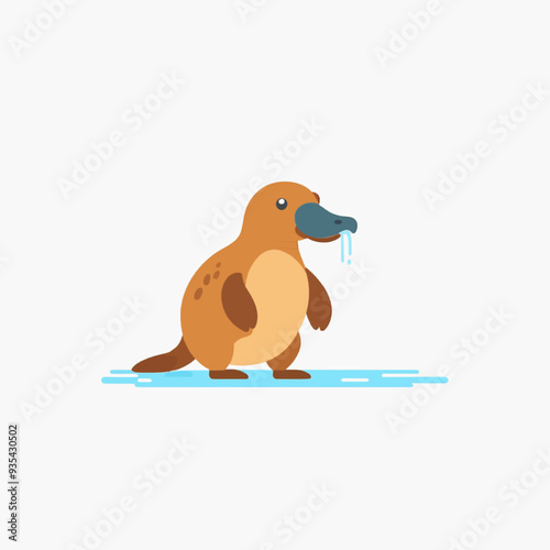 Platypus drool animal mammal duckbill