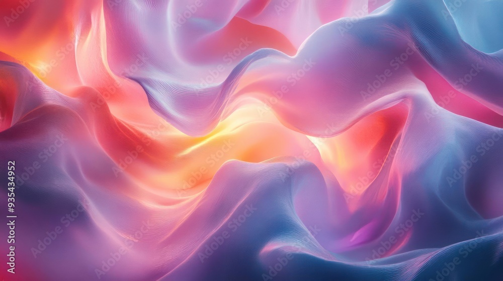 An image of vibrant abstract art with a mix of purple, blue and orange hues. An image of vibrant abstract art with a mix of purple, blue and orange hues.