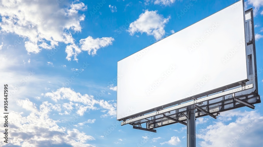 Blue sky with cloudy white billboards. Blue sky with cloudy white billboards.