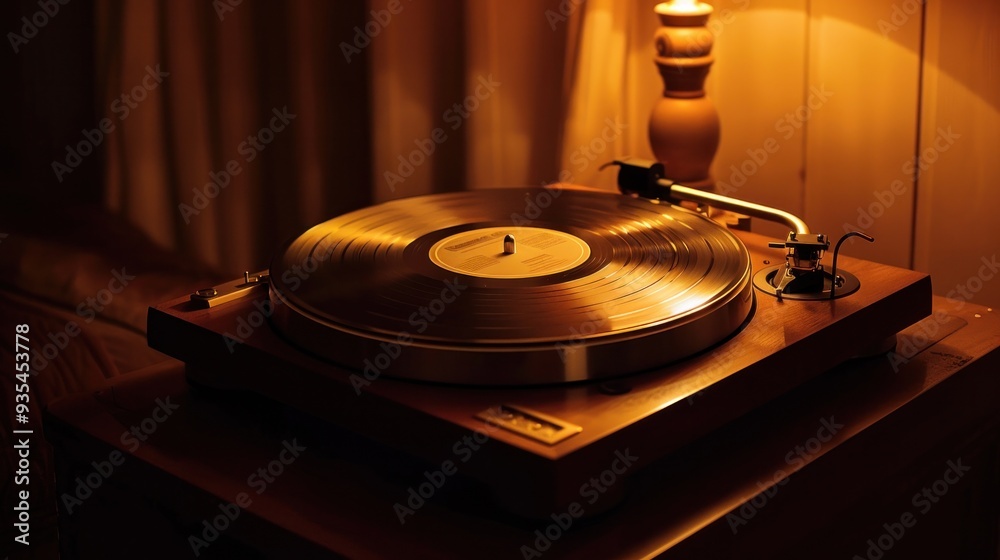 © ORG - Vinyl records on a turntable © ORG - Vinyl records on a turntable