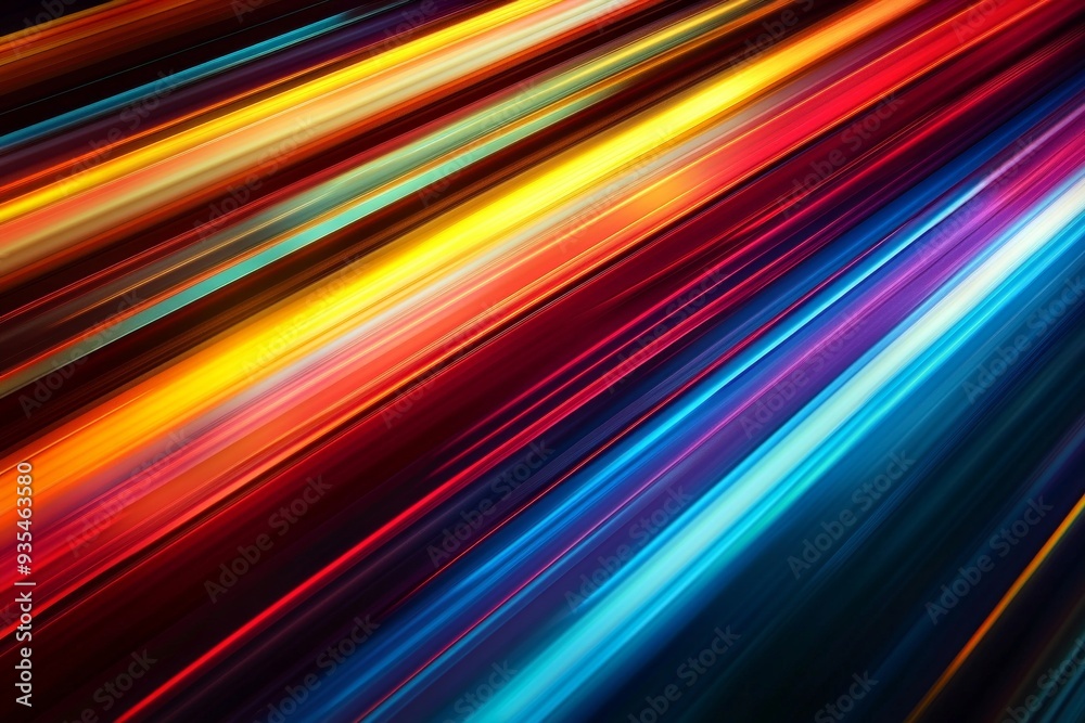 Artistic abstract colourful blurred straight lines with dynamic lighting Artistic abstract colourful blurred straight lines with dynamic lighting