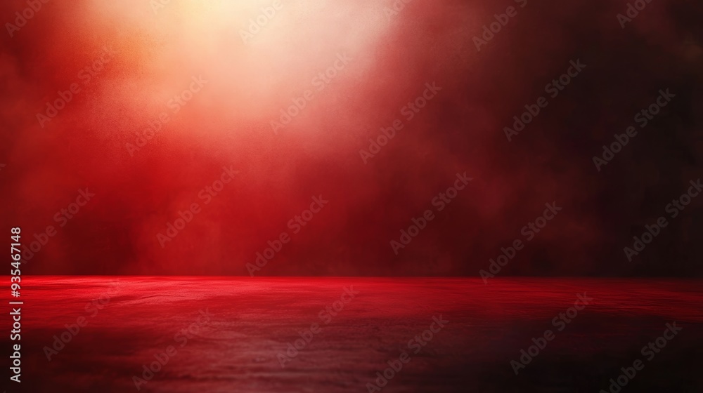 Fototapeta premium The background has a vintage marbled red texture border