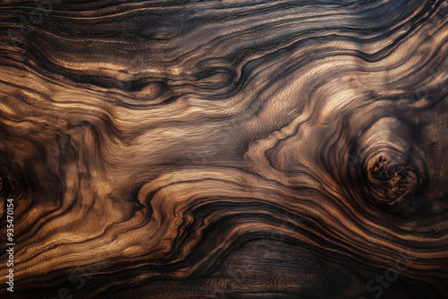 Walnut Wood texture, Natural light warm color wood texture with unique grain patterns. Close up of a wooden surface background.