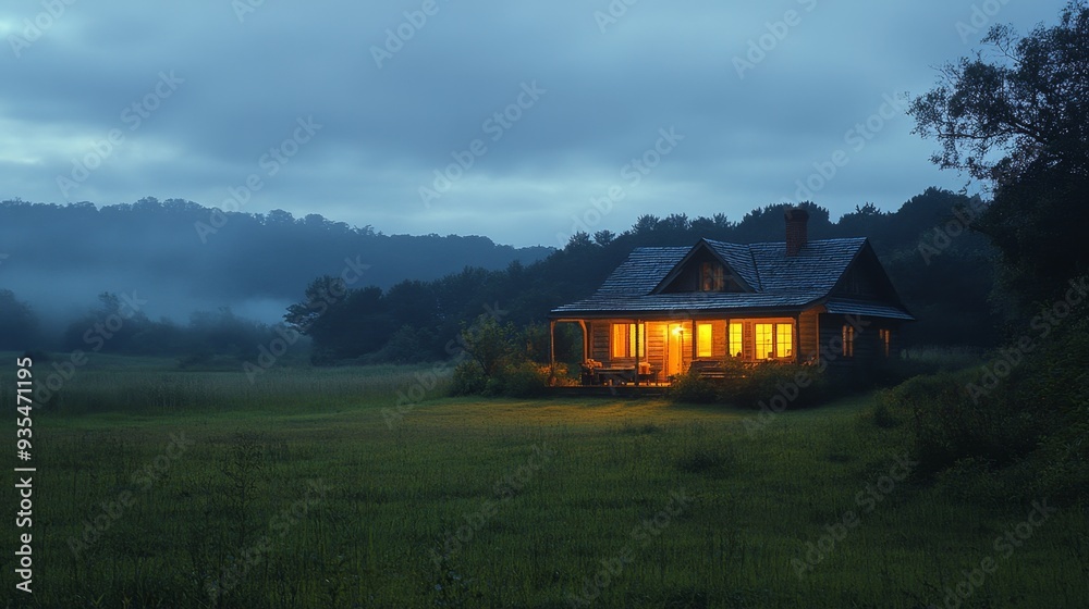 Luminous Country Cabin in the Luminous Country Cabin in the