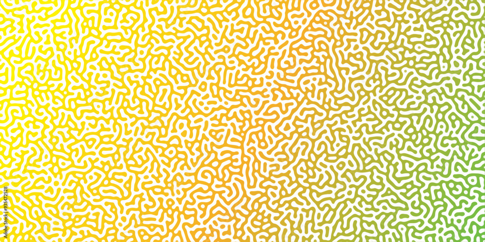 Abstract Reaction-diffusion Turing pattern natural texture in coral yellow gradient colour scheme. Linear design with biological shapes. Organic lines in memphis. abstract turing organic wallpaper. Abstract Reaction-diffusion Turing pattern natural texture in coral yellow gradient colour scheme. Linear design with biological shapes. Organic lines in memphis. abstract turing organic wallpaper.