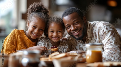 Happy Family Enjoying