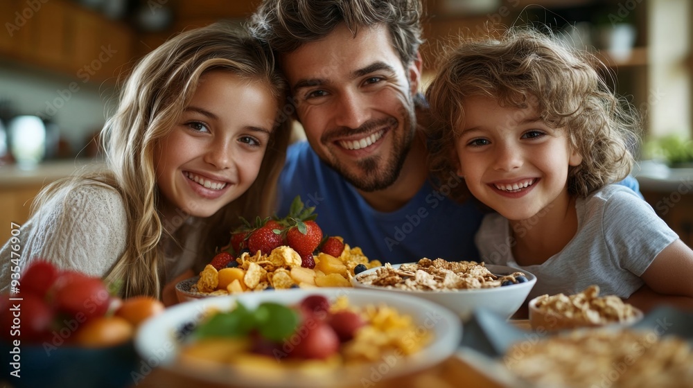 Happy Family Enjoying Happy Family Enjoying
