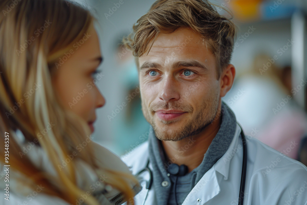 Doctor's appointment consultation conceptual photo, Generative AI medicare illustration