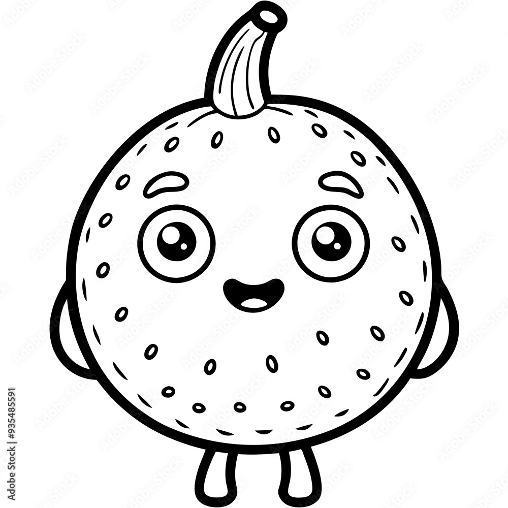 fruit Coloring Page