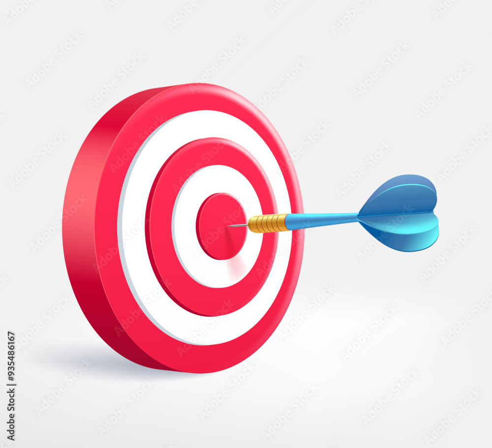 A target with an arrow hitting it, depicting precision and accuracy A target with an arrow hitting it, depicting precision and accuracy