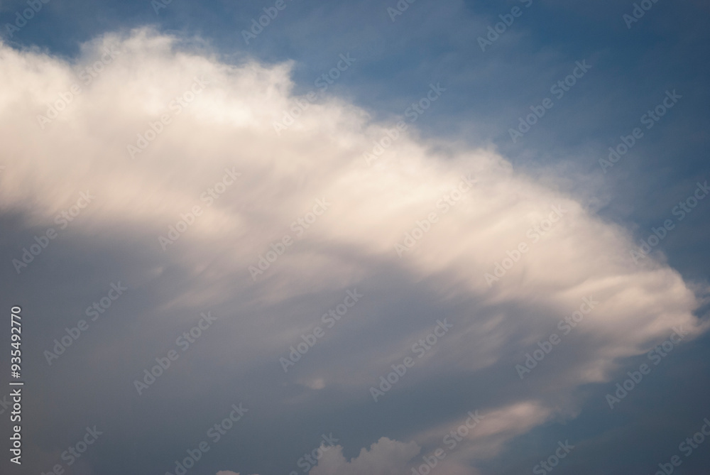 Fototapeta premium dramatic clouds in blue sky