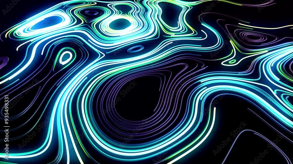 4k abstract looped background with lines. Multicolor flash of curved lines on plane. Abstract compiting neural network or ai. Running neon lights like garland on plane. Luma matte as alpha channel 4k abstract looped background with lines. Multicolor flash of curved lines on plane. Abstract compiting neural network or ai. Running neon lights like garland on plane. Luma matte as alpha channel