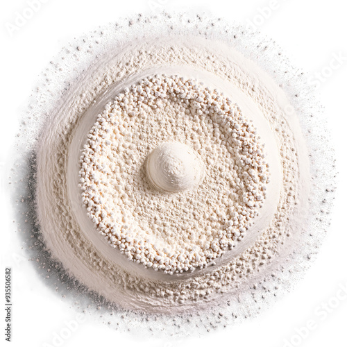 Tapioca flour mandala a mandala of fine tapioca flour coarse tapioca flour and tapioca starch
